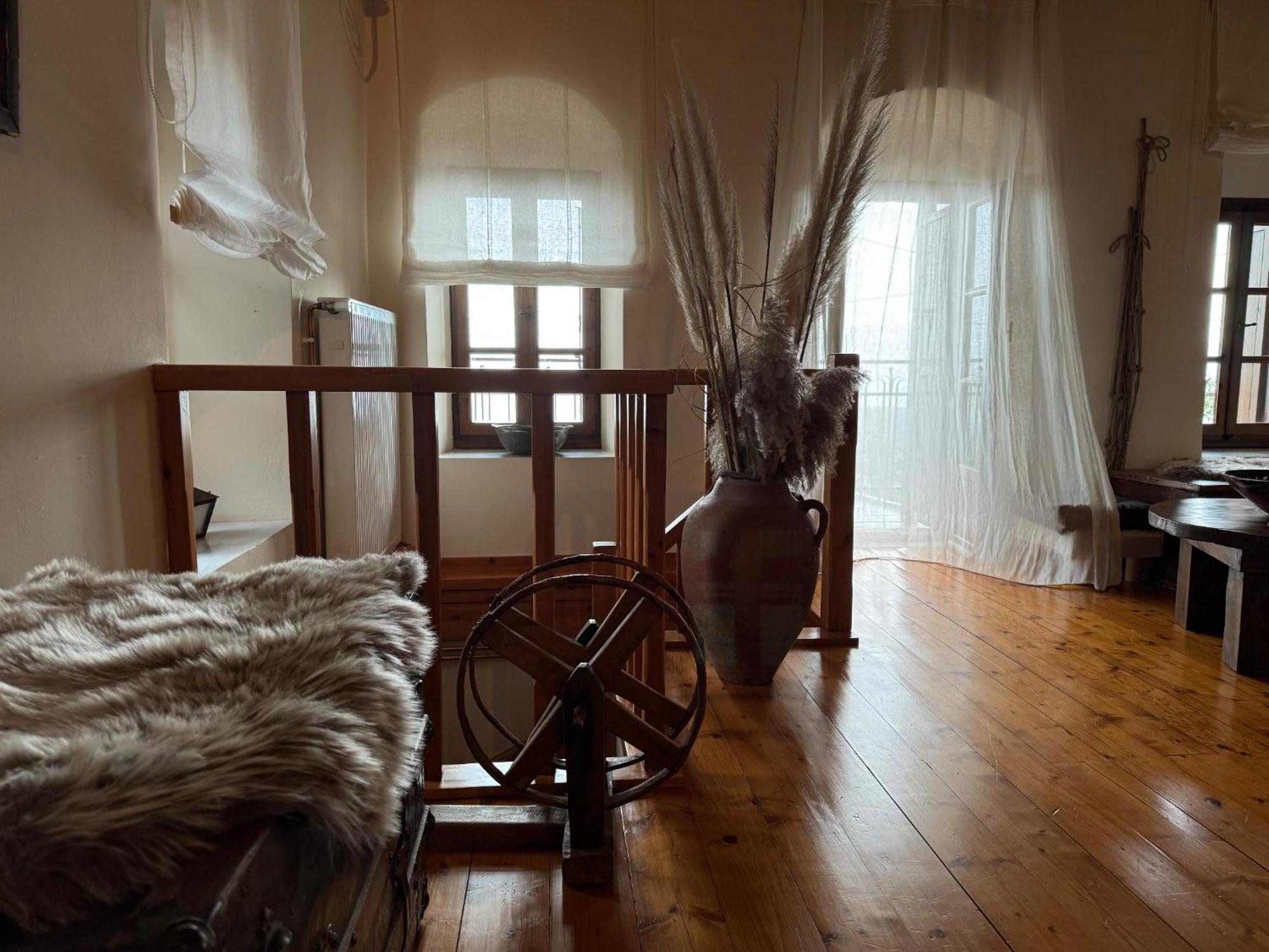 Terra Petra Villa at Psari Trikolonon Gortynia Psárion Esterno foto