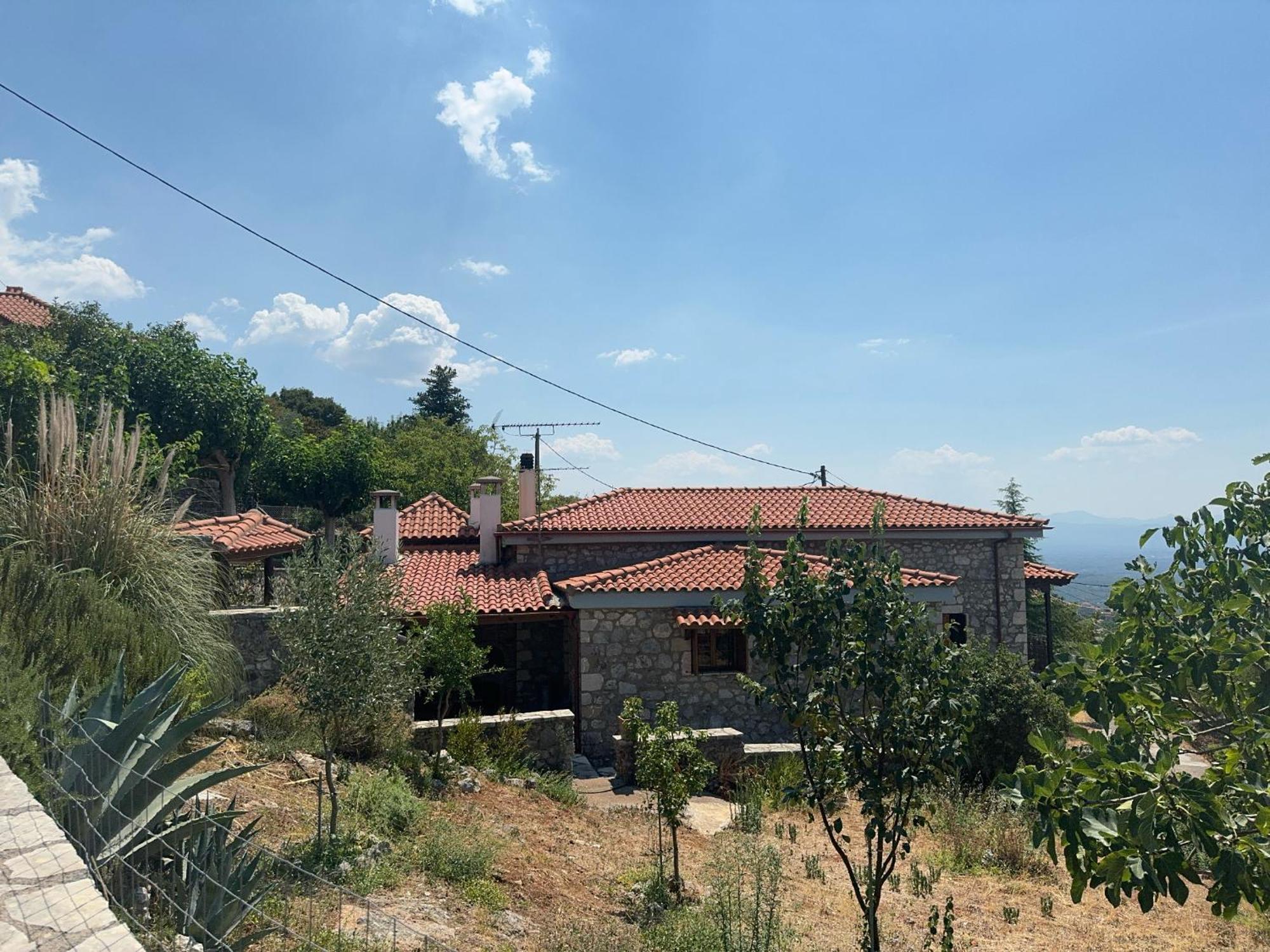 Terra Petra Villa at Psari Trikolonon Gortynia Psárion Esterno foto