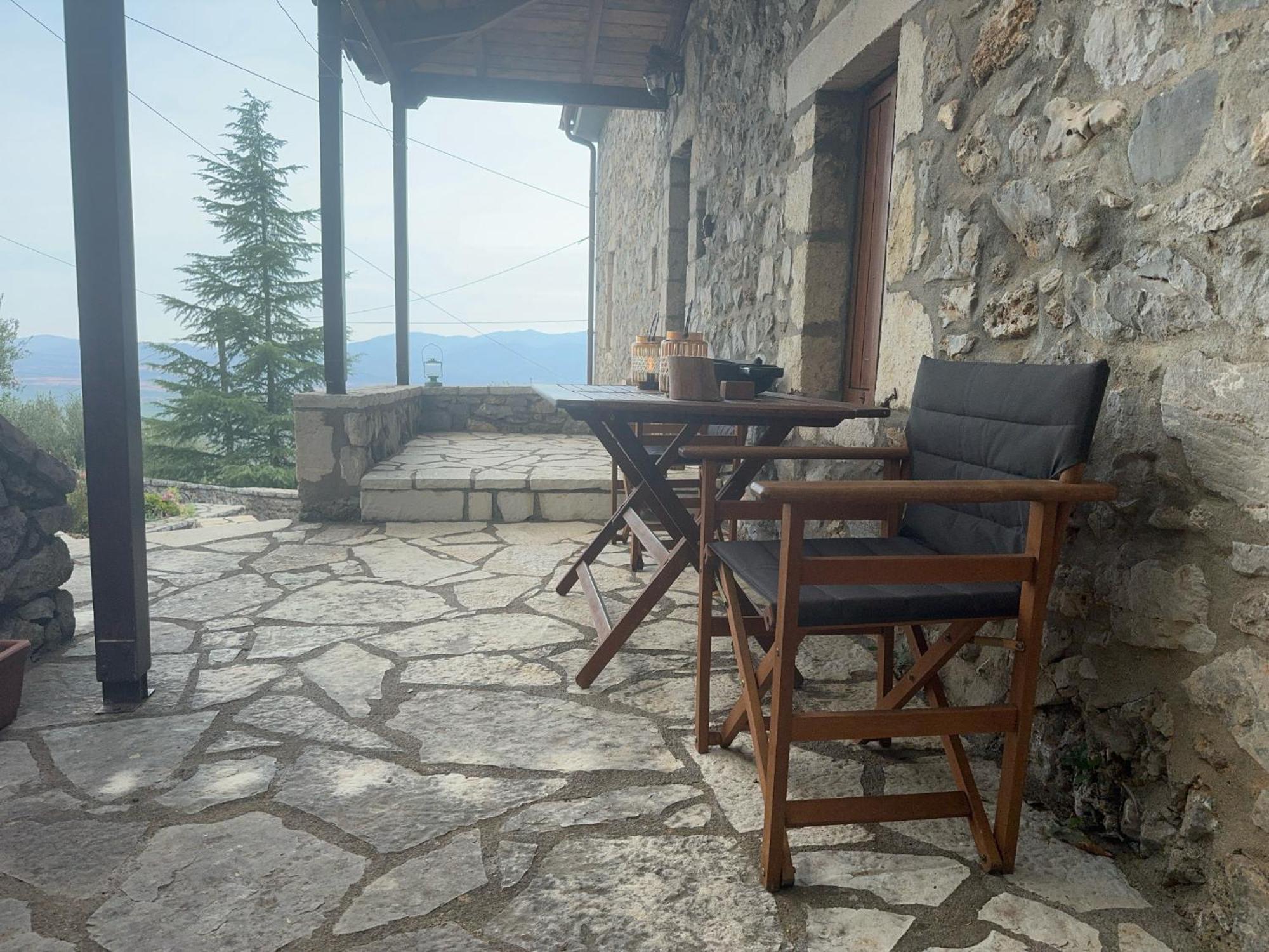 Terra Petra Villa at Psari Trikolonon Gortynia Psárion Esterno foto