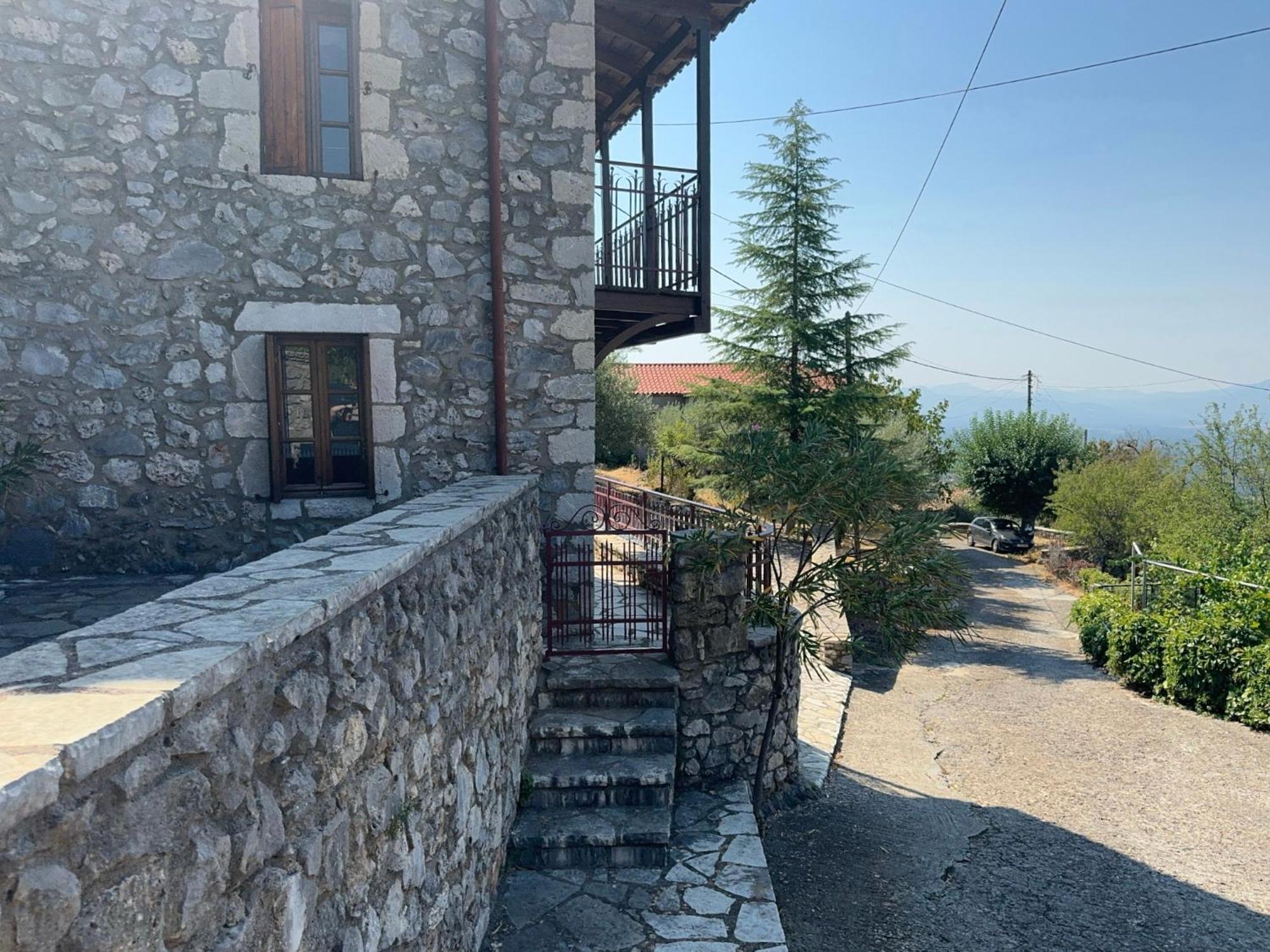 Terra Petra Villa at Psari Trikolonon Gortynia Psárion Esterno foto