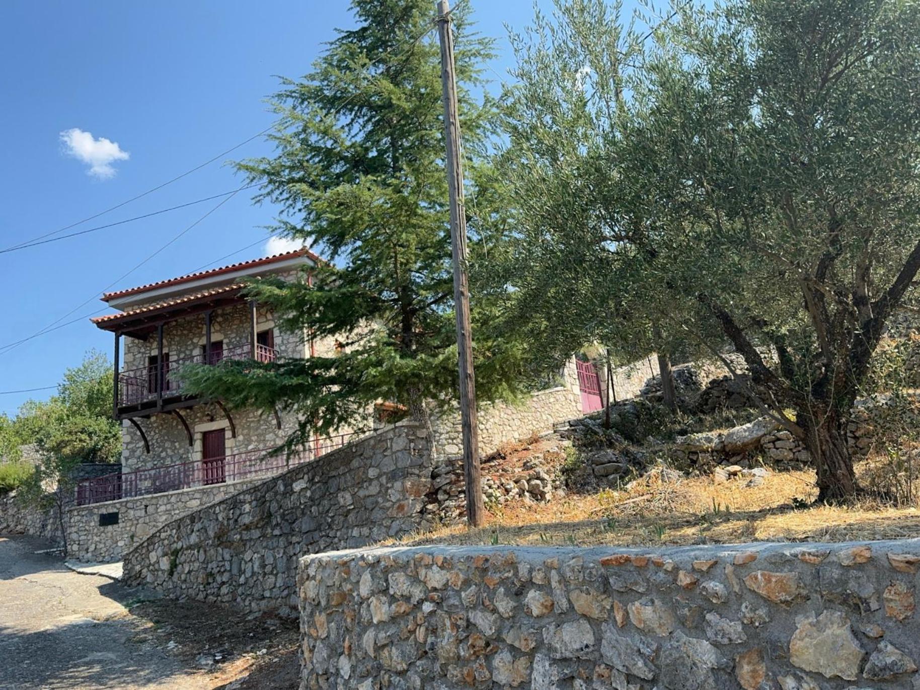 Terra Petra Villa at Psari Trikolonon Gortynia Psárion Esterno foto