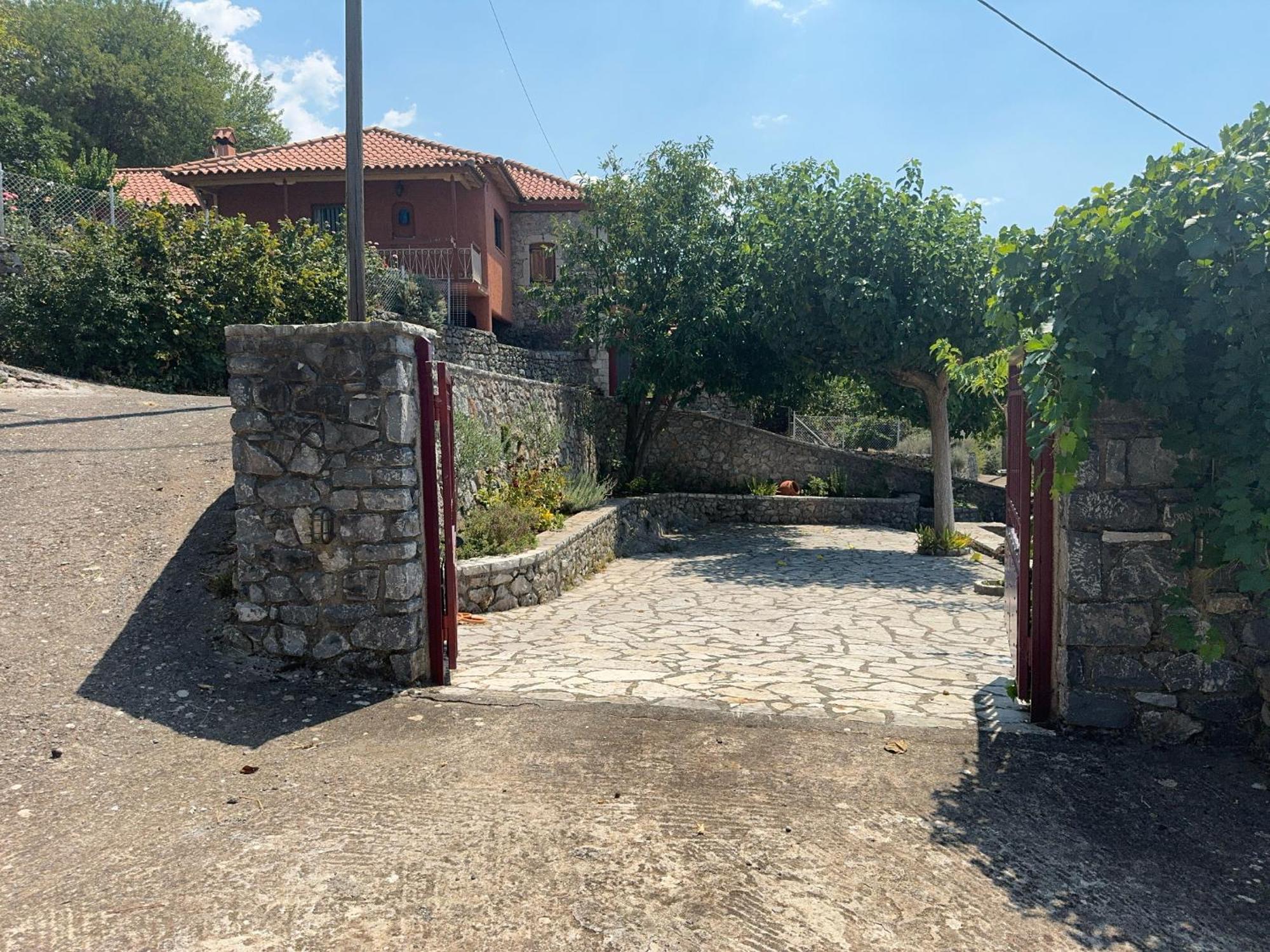 Terra Petra Villa at Psari Trikolonon Gortynia Psárion Esterno foto