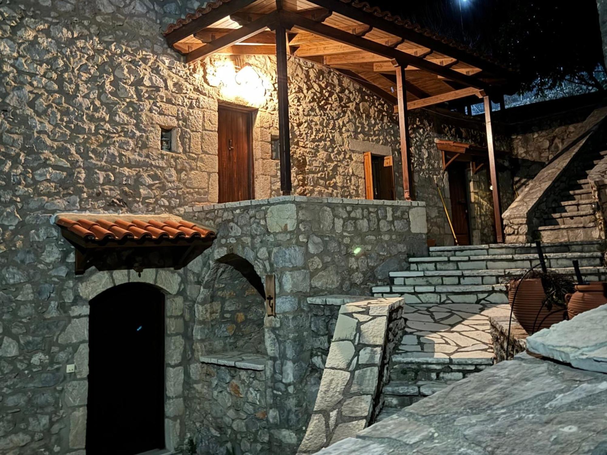 Terra Petra Villa at Psari Trikolonon Gortynia Psárion Esterno foto