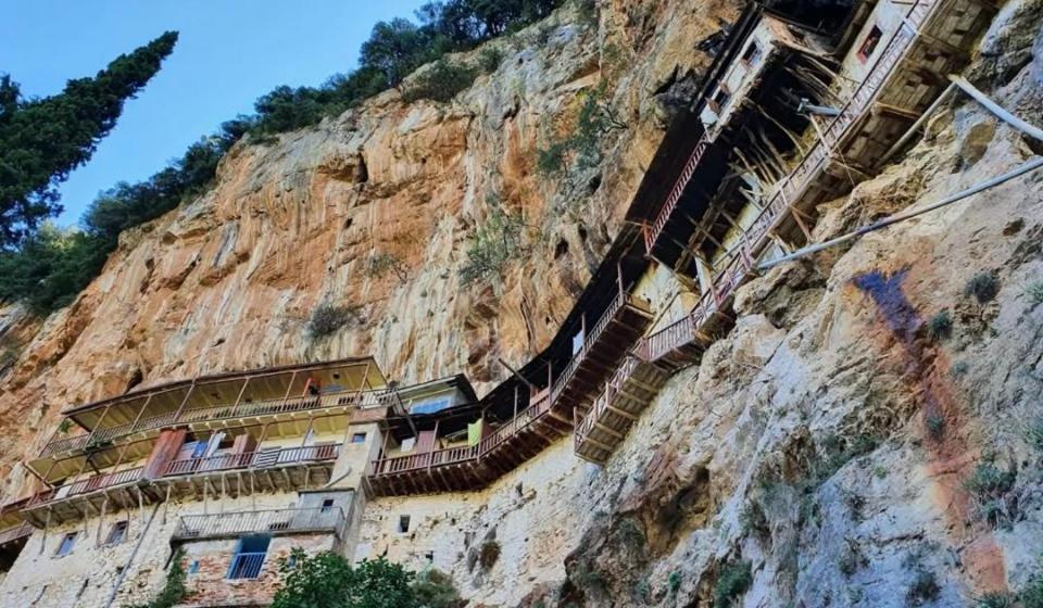 Terra Petra Villa at Psari Trikolonon Gortynia Psárion Esterno foto